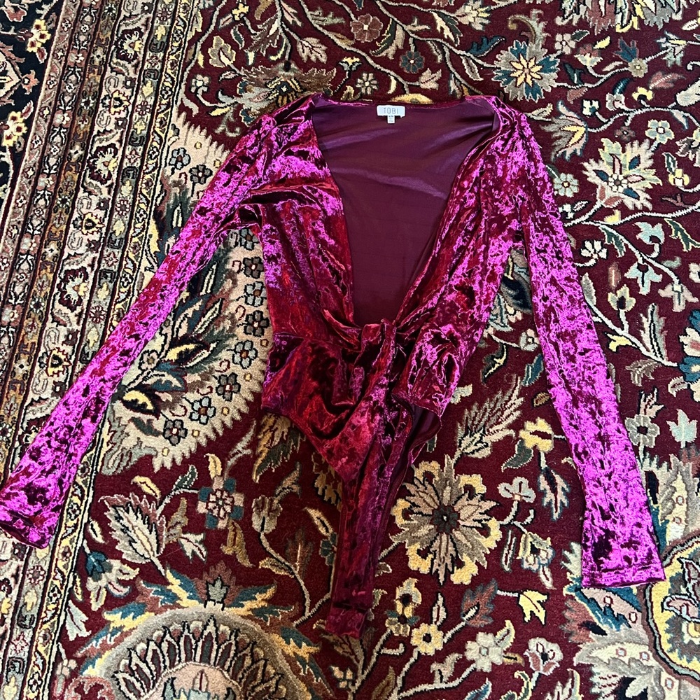Velvet Body Suit